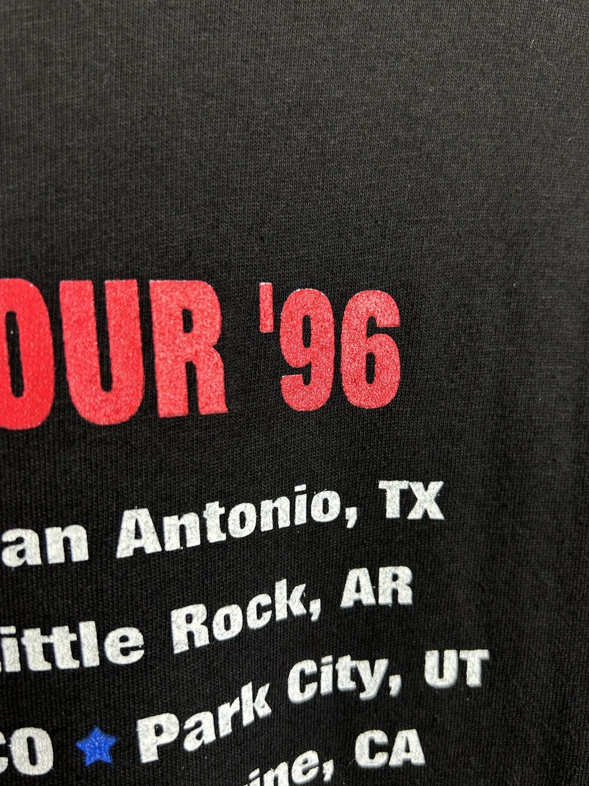 Band Tees 90s Vintage 1996 Scorpions Pure Instinct USA Tour T-Shirt Size US XL / EU 56 / 4 - 8 Thumbnail