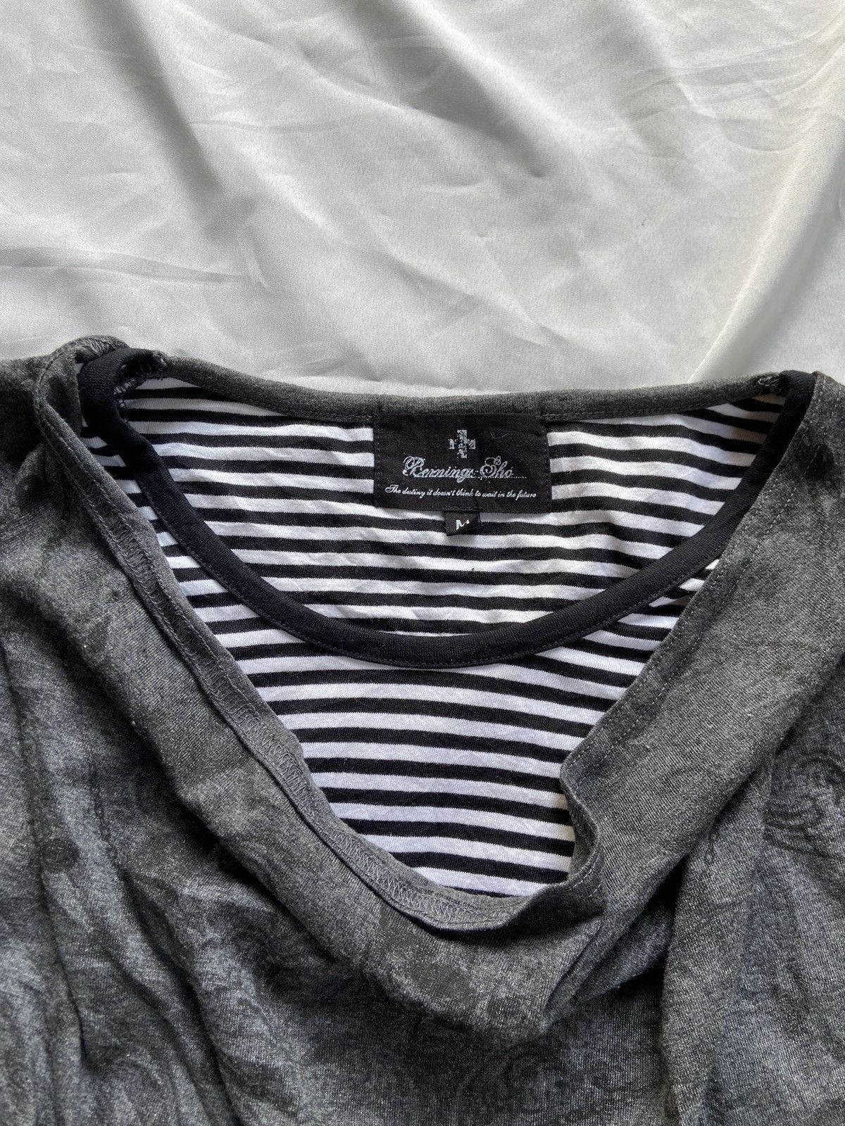 BERNINGS SHO CROSS NECKLACE DOUBLER LAYER STRIPED LONG SLEEVE Size US M / EU 48-50 / 2 - 8 Thumbnail