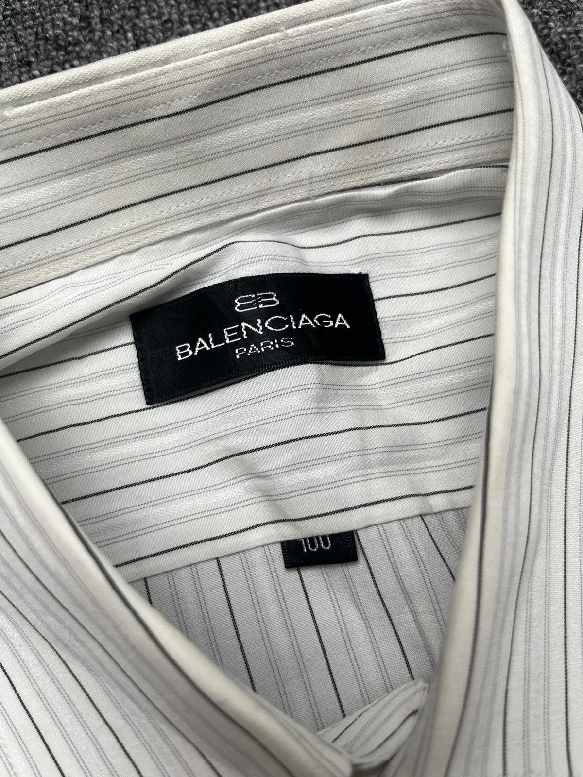 Balenciaga Vintage Balenciaga longsleeve shirtbutton Size US L / EU 52-54 / 3 - 5 Thumbnail