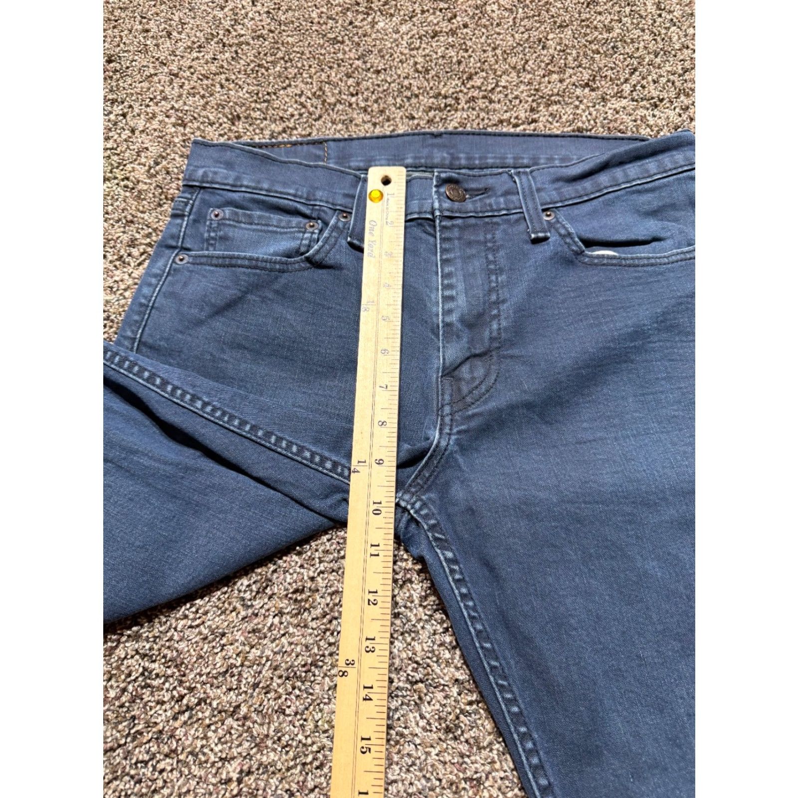 Levi's Levis 511 Slim Fit Jeans 32 Blue Denim 30 Inseam 5-Pocket Men Regular Size 32X30 Straight Rise Mid Size US 32 / EU 48 - 5 Thumbnail