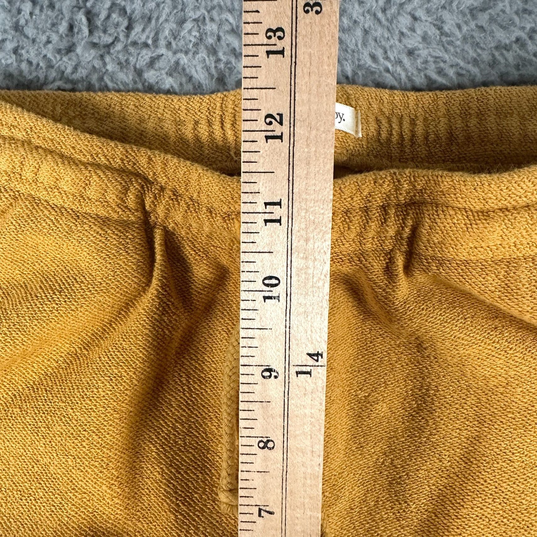 Madhappy Madhappy Sweatpants Womens Small Yellow Textured Knit Joggers Drawstring Size 28" / US 6 / IT 42 - 7 Thumbnail