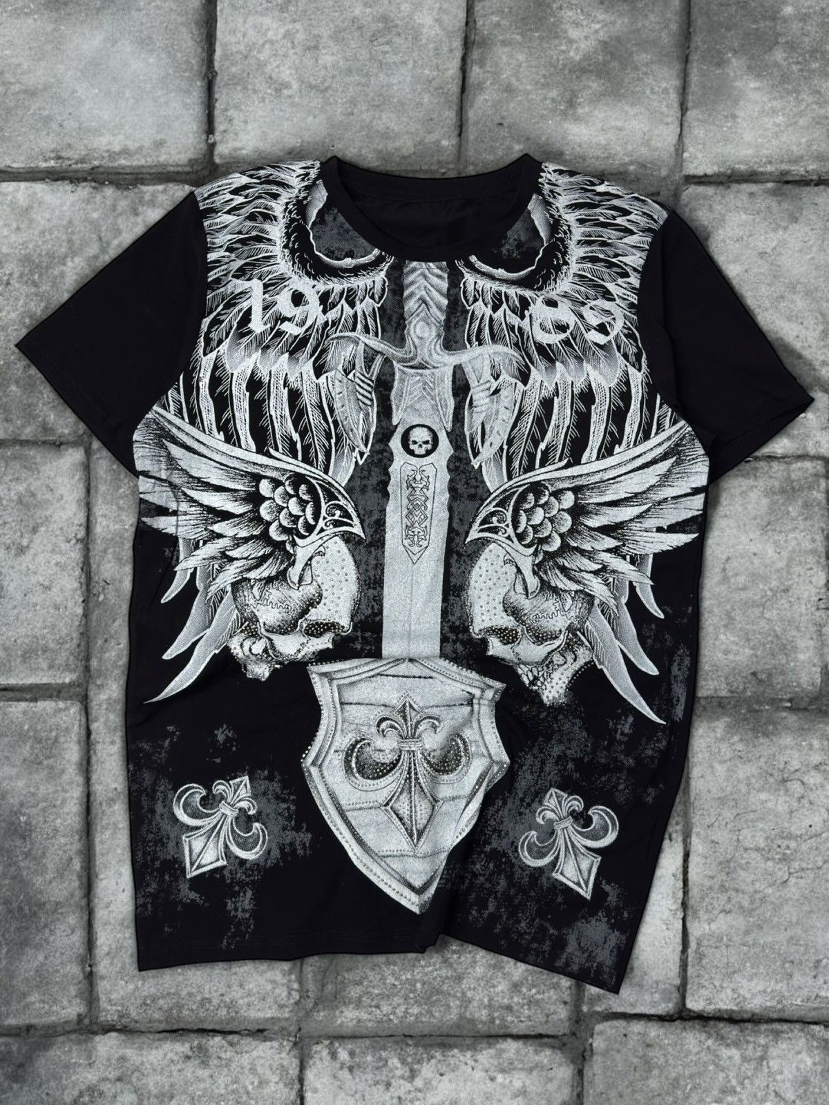Hysteric Glamour Hysteric Glamour Skull Berry Tee | Grailed