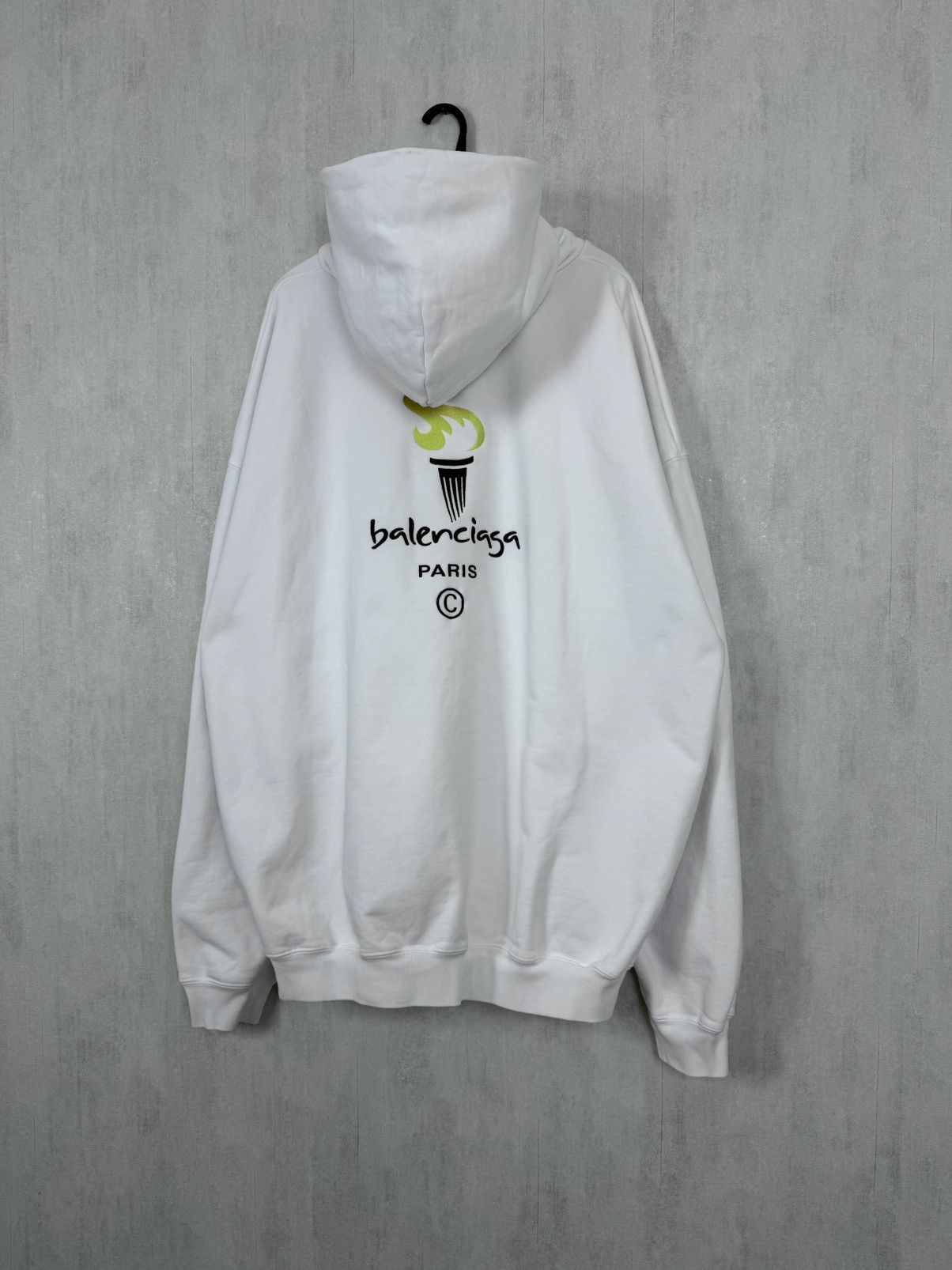 Balenciaga Balenciaga Men's Olympics Embroidery Oversized Hoodie