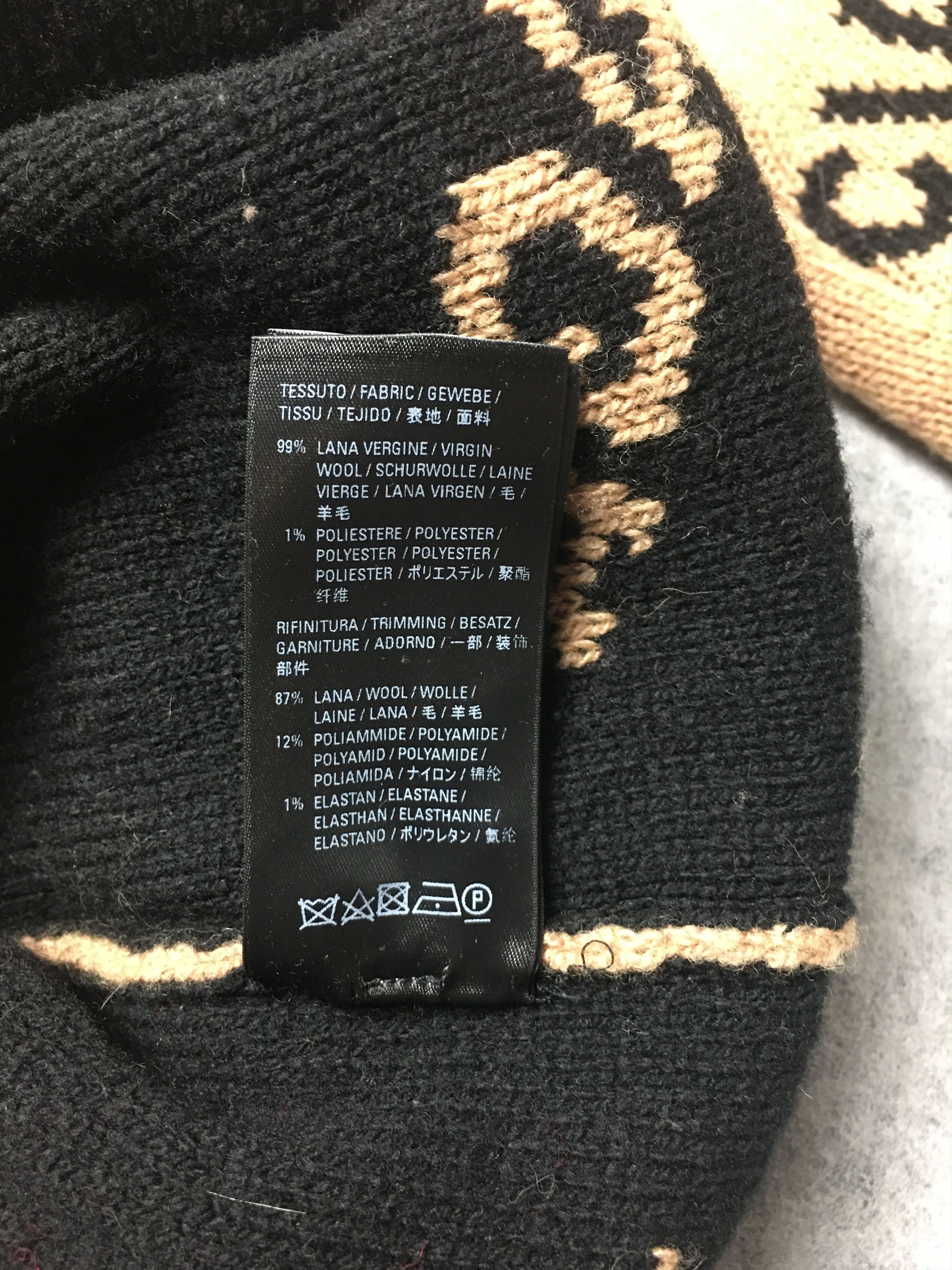 Balenciaga Balenciaga Allover Logo Crewneck Sweater Size L Size US L / EU 52-54 / 3 - 12 Thumbnail