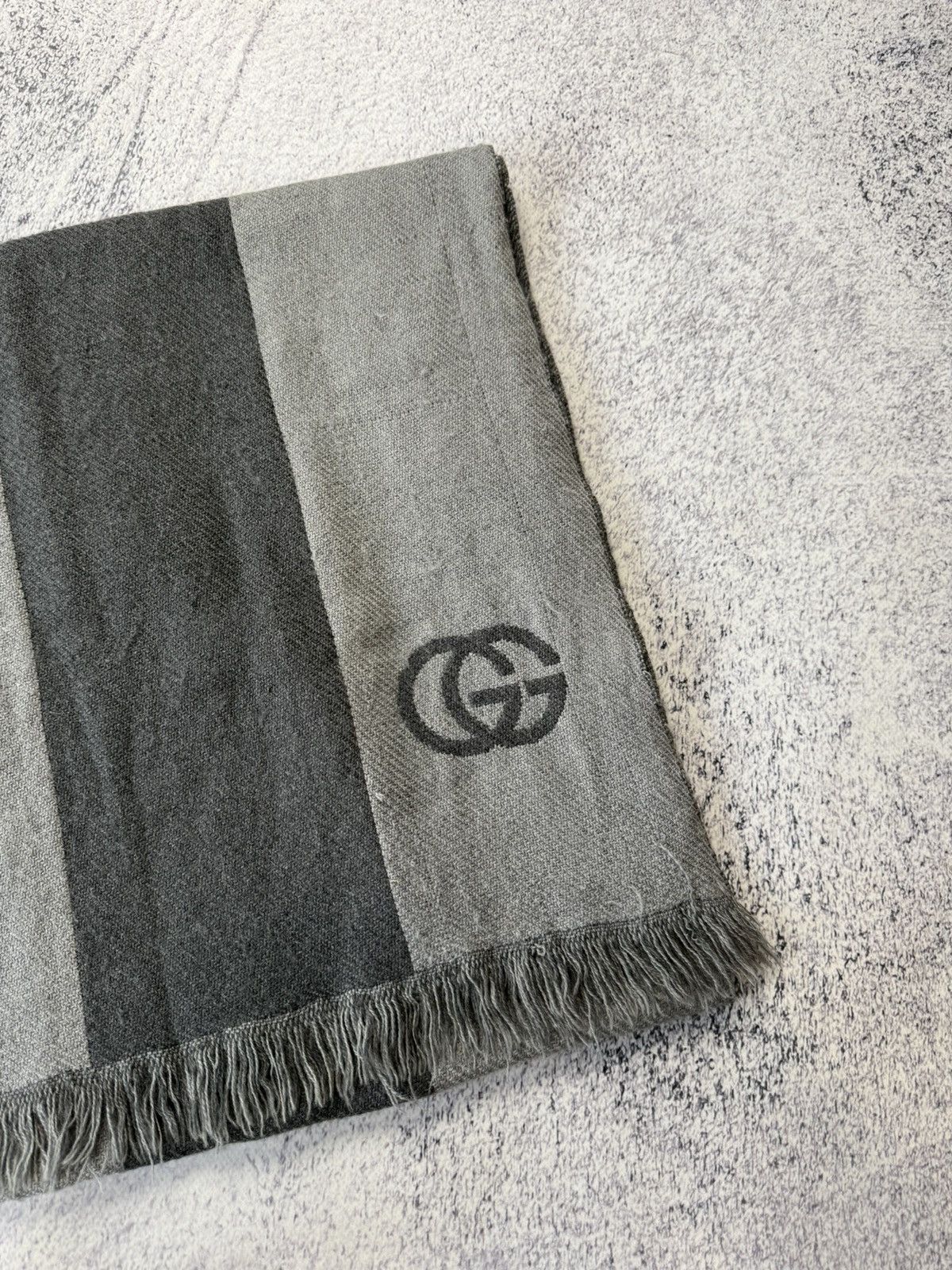 Gucci Vintage Gucci scarf wool Size ONE SIZE - 2 Thumbnail