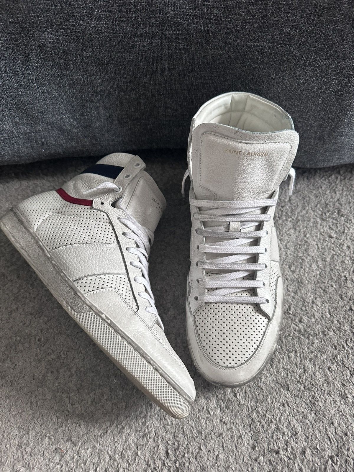 Saint Laurent Paris Saint Laurent SL/10H Hi top Size US 9.5 / EU 42-43 - 2 Thumbnail
