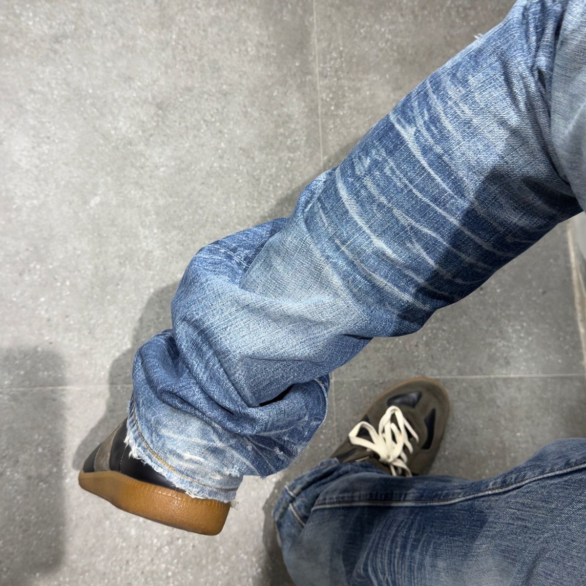 Levi's × Levi's Made & Crafted × Levi's Vintage Clothing Distressed Levis 501 Size US 32 / EU 48 - 5 Thumbnail