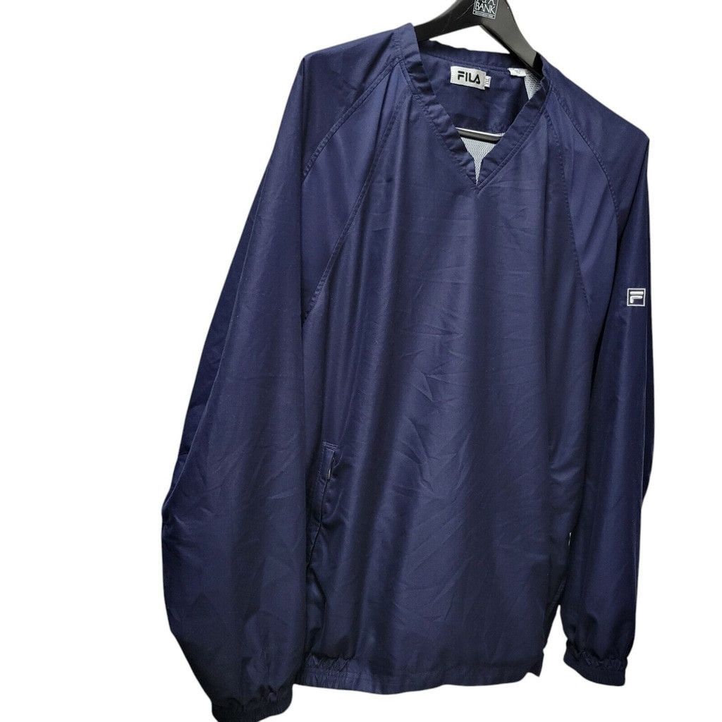 Fila Fila Men's Active V-neck Raglan Wind Shirt Size XXL. Size US XXL / EU 58 / 5 - 5 Thumbnail