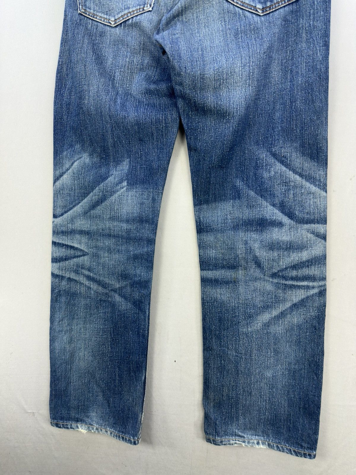 Levi's Levi’s 505 Whisker Faded Regular Fit Jeans Size US 33 - 8 Thumbnail