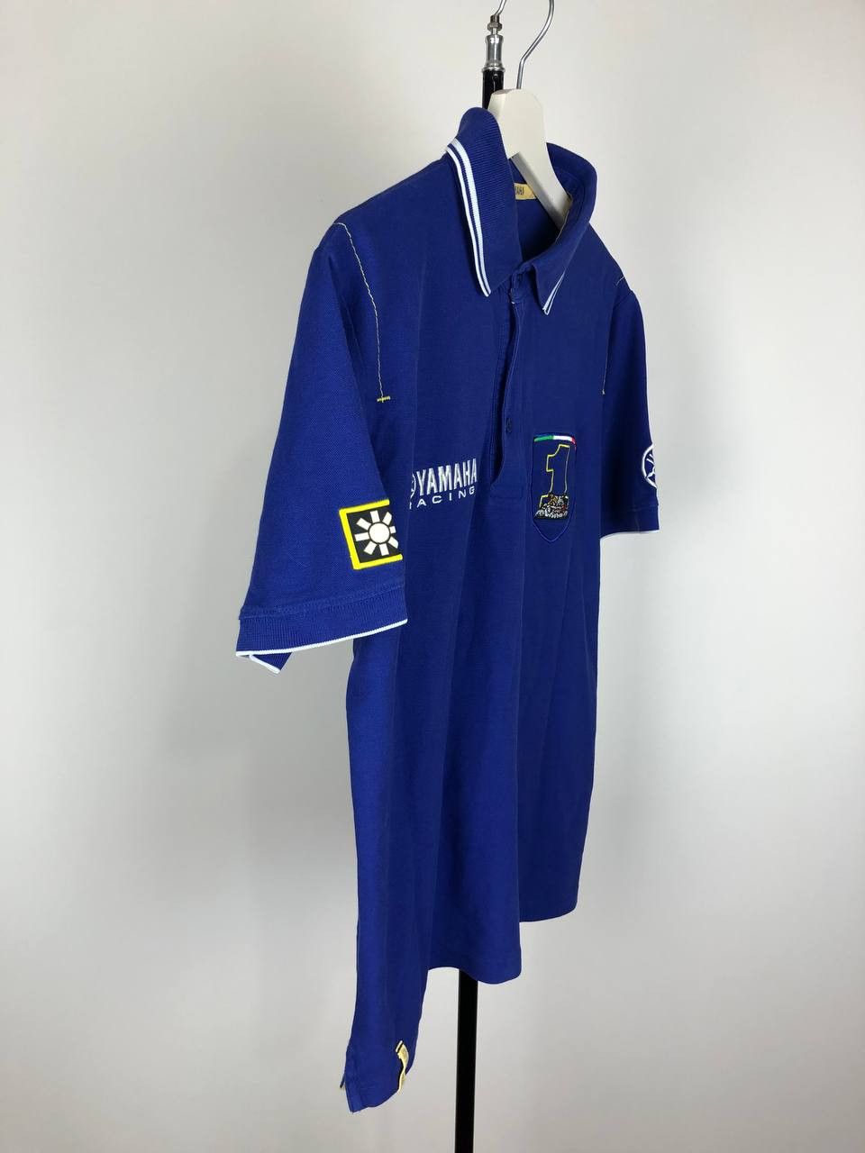 Yamaha YAMAHA RACING POLO T-SHIRT VALE 46 BLUE SIZE M Size US M / EU 48-50 / 2 - 4 Thumbnail