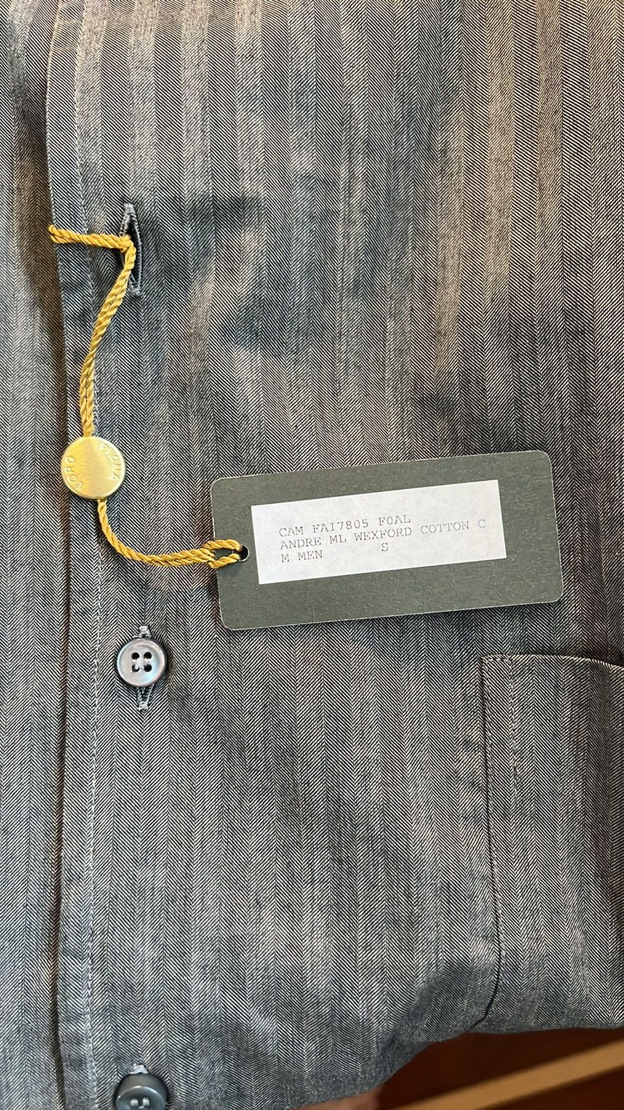 Loro Piana Button Down Shirt Size US S / EU 44-46 / 1 - 4 Thumbnail