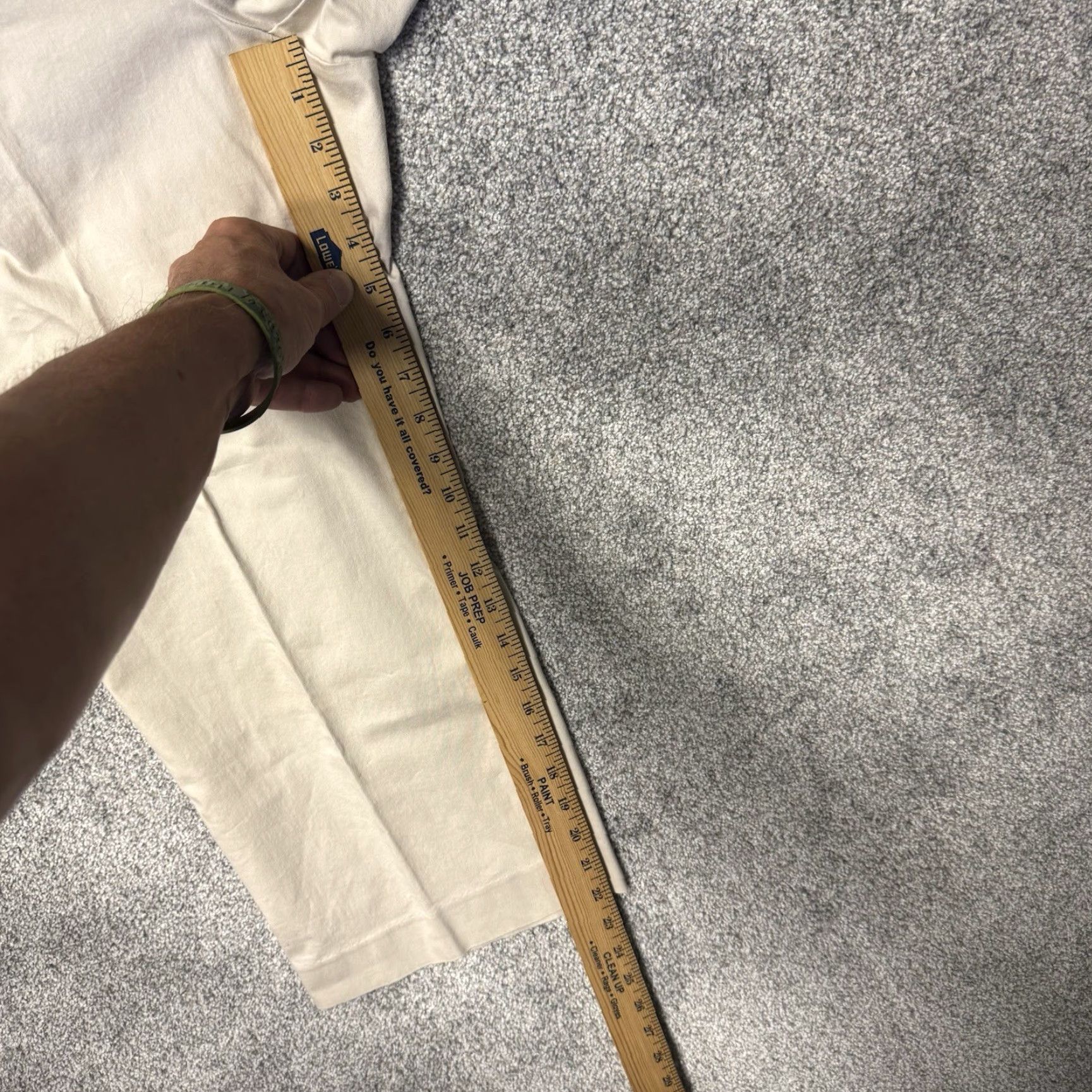 Old Navy VINTAGE Old Navy Cropped Capri Pants Women 16 Beige Cotton Spandex Pockets Stretch Flat Front Straight Inseam 22 Retro Preppy City Size 38" / US 16 / IT 52 - 4 Thumbnail