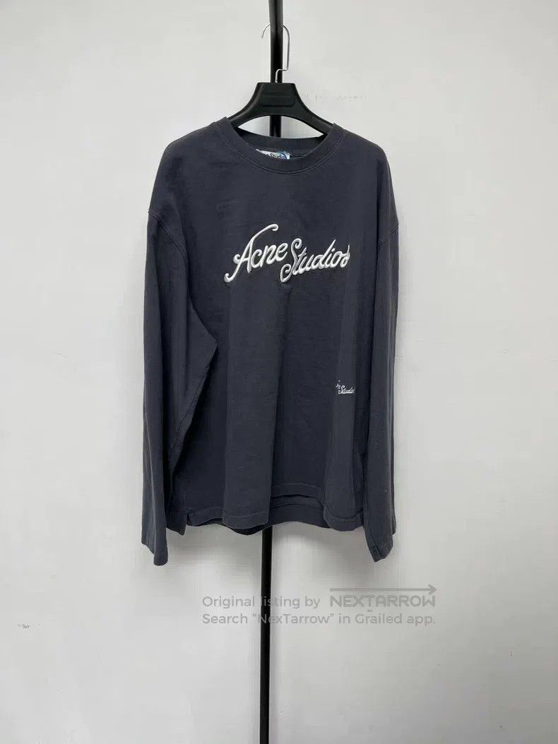Acne Studios Acne Studios Embroidered Logo Letter Dropped Shoulder Slee Size US XXL / EU 58 / 5 - 1 Thumbnail