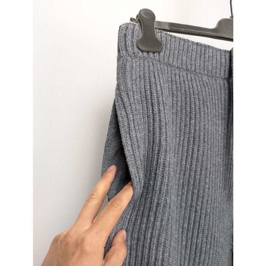 Gucci o1rshd1 Cashmere / Wool Trouser Pant in Grey Melange Size US 38 / EU 54 - 7 Thumbnail