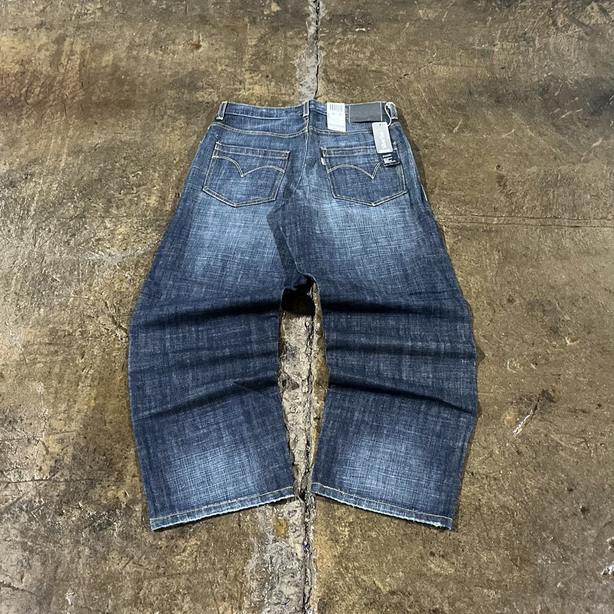 JNCO × Levi's × Vintage Levi's Silvertab Vintage Y2K Baggy Jeans Skater Wide Leg NWT Size US 32 / EU 48 - 1 Thumbnail