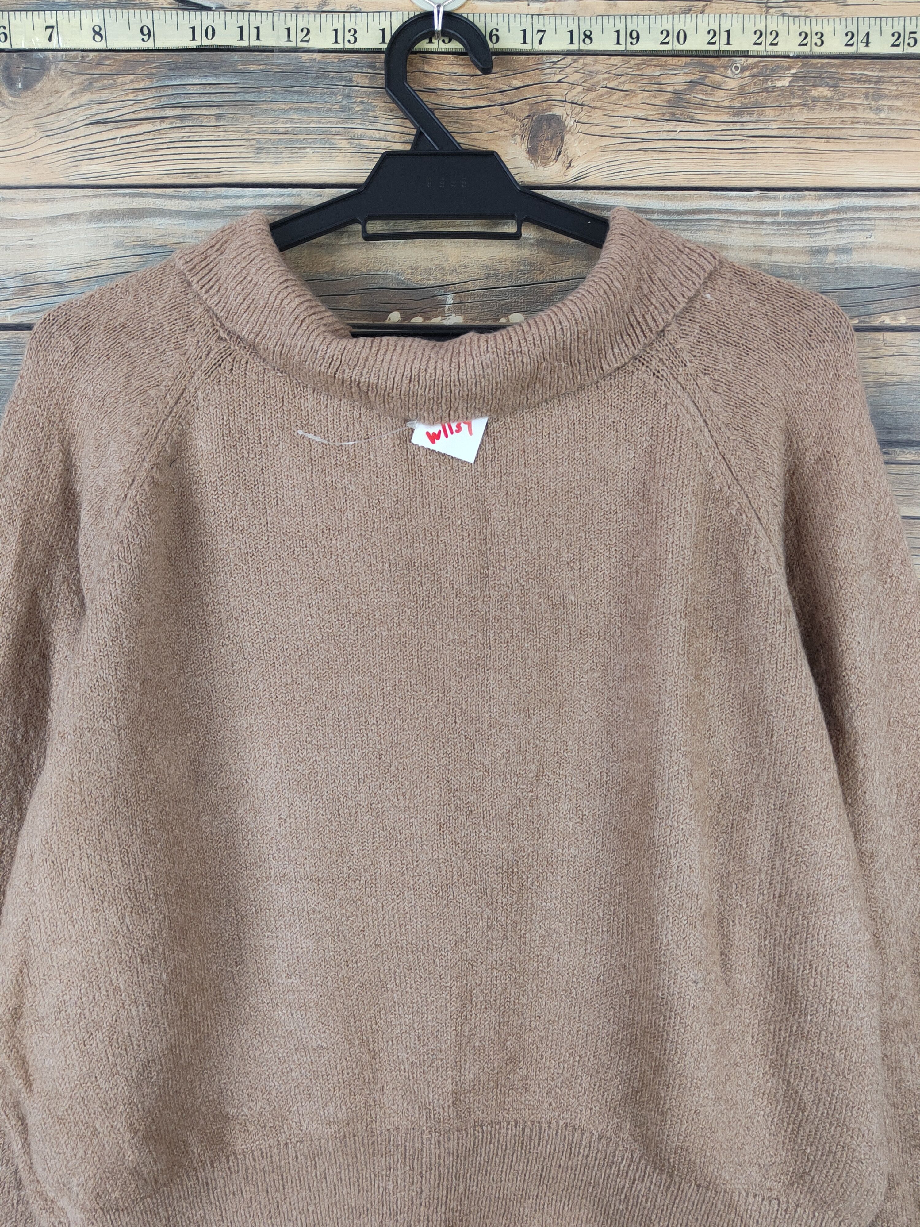 Homespun Knitwear × Japanese Brand × Vintage Earth Music & Ecology Brown Knitwear Crop Tops #W1139 Size M / US 6-8 / IT 42-44 - 2 Thumbnail
