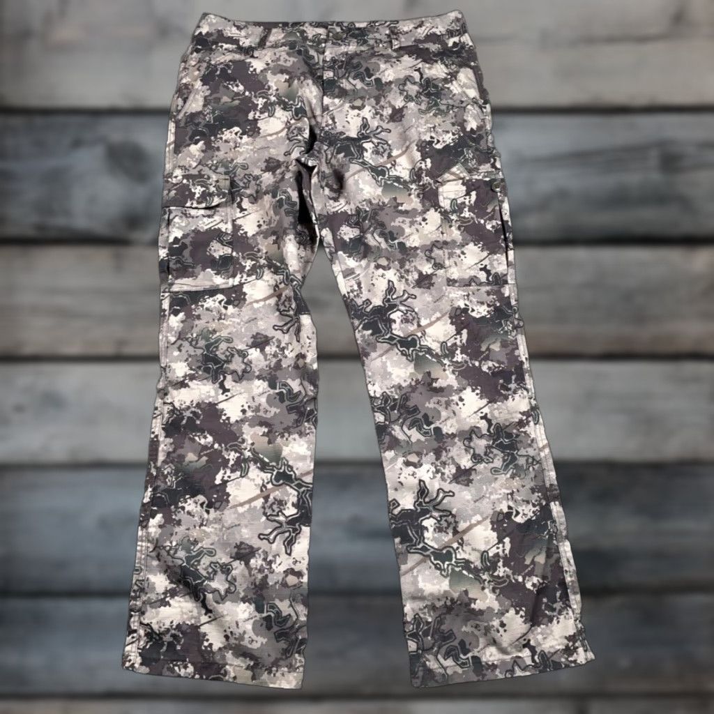 Vintage VINTAGE TrueTimber Camo Ripstop Cargo Pants Men's XL (37 x 32) Green Viper Camouflage 90s Army Nature Outdoor Mens Size US 37 - 1 Thumbnail