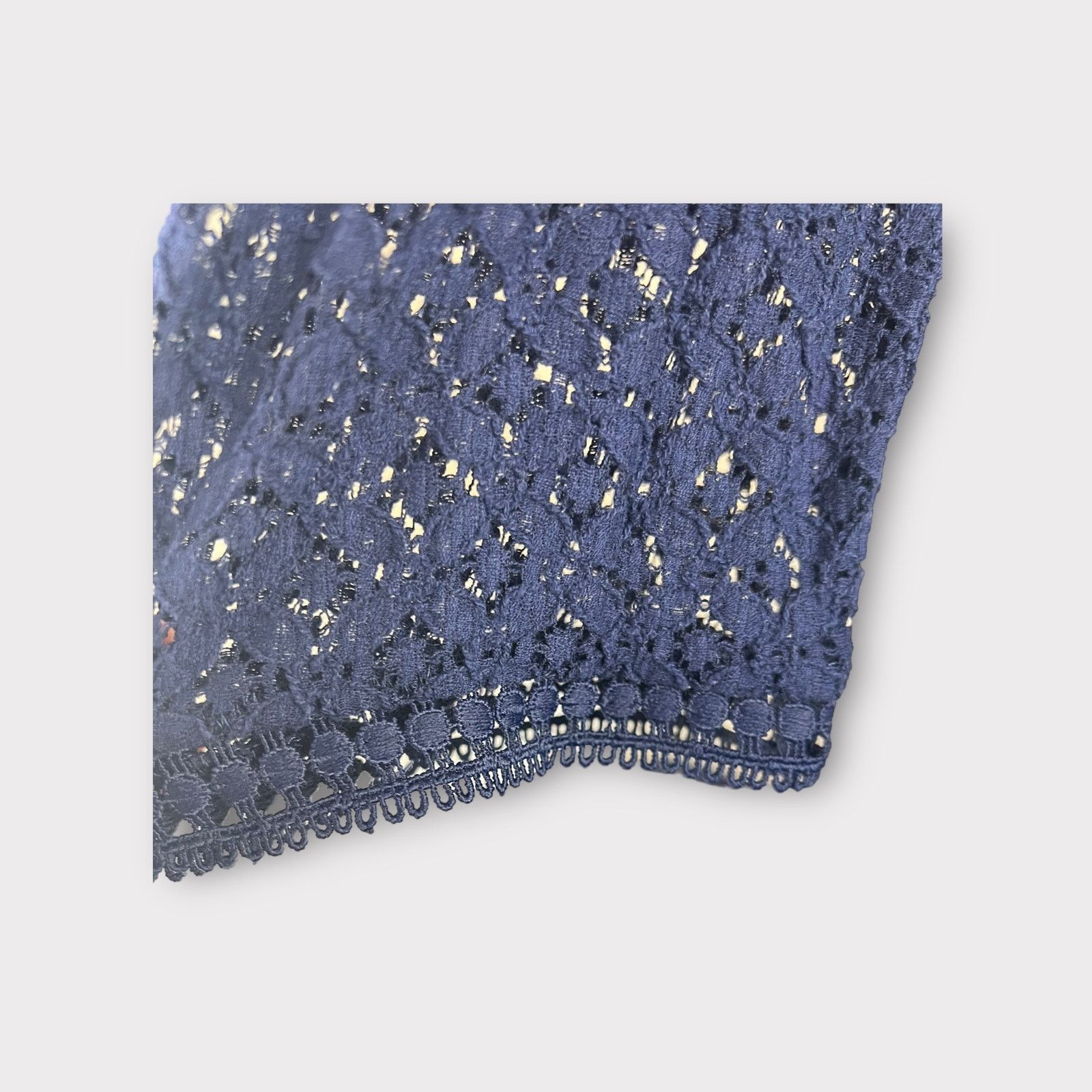 Gap Gap | Eyelet Lace Mock Neck Blouse | Medium Size M / US 6-8 / IT 42-44 - 6 Thumbnail