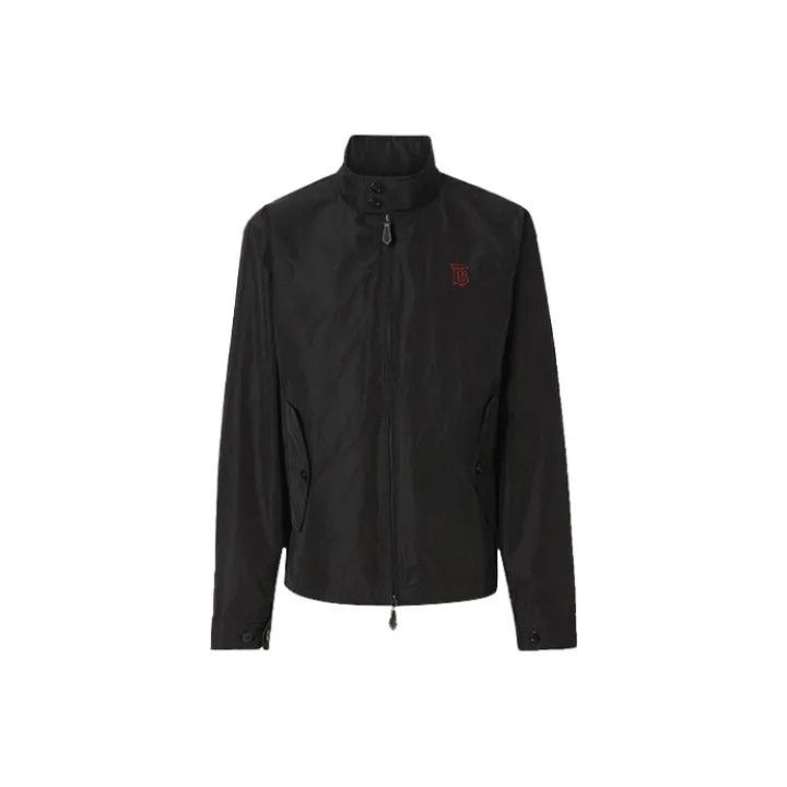 Burberry Burberry SS21 Black Zip Long Sleeve Jacket Size US L / EU 52-54 / 3 - 1 Thumbnail