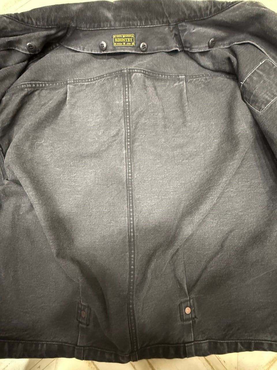 Kapital Kapital 14 oz Smiley Lined denim jacket Size US M / EU 48-50 / 2 - 3 Thumbnail