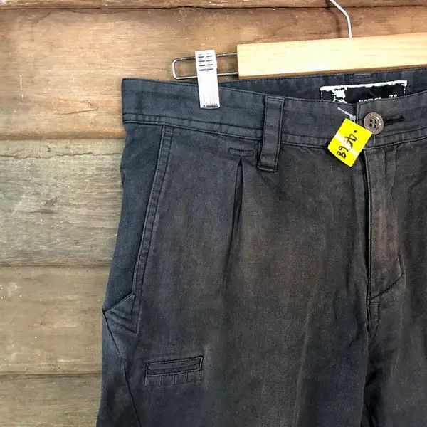 Oakley Oakley Black multi pocket faded Cargo Pants #4568DLL Size US 33 - 5 Thumbnail