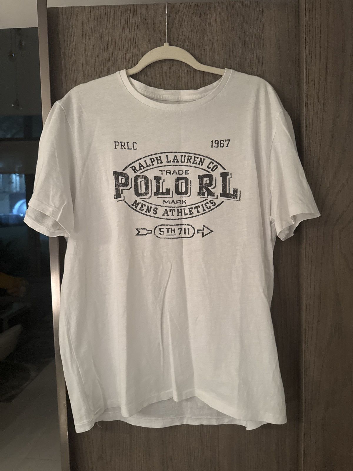 Vintage Polo Ralph Lauren Spell Out Tshirt Size US XL / EU 56 / 4 - 1 Thumbnail