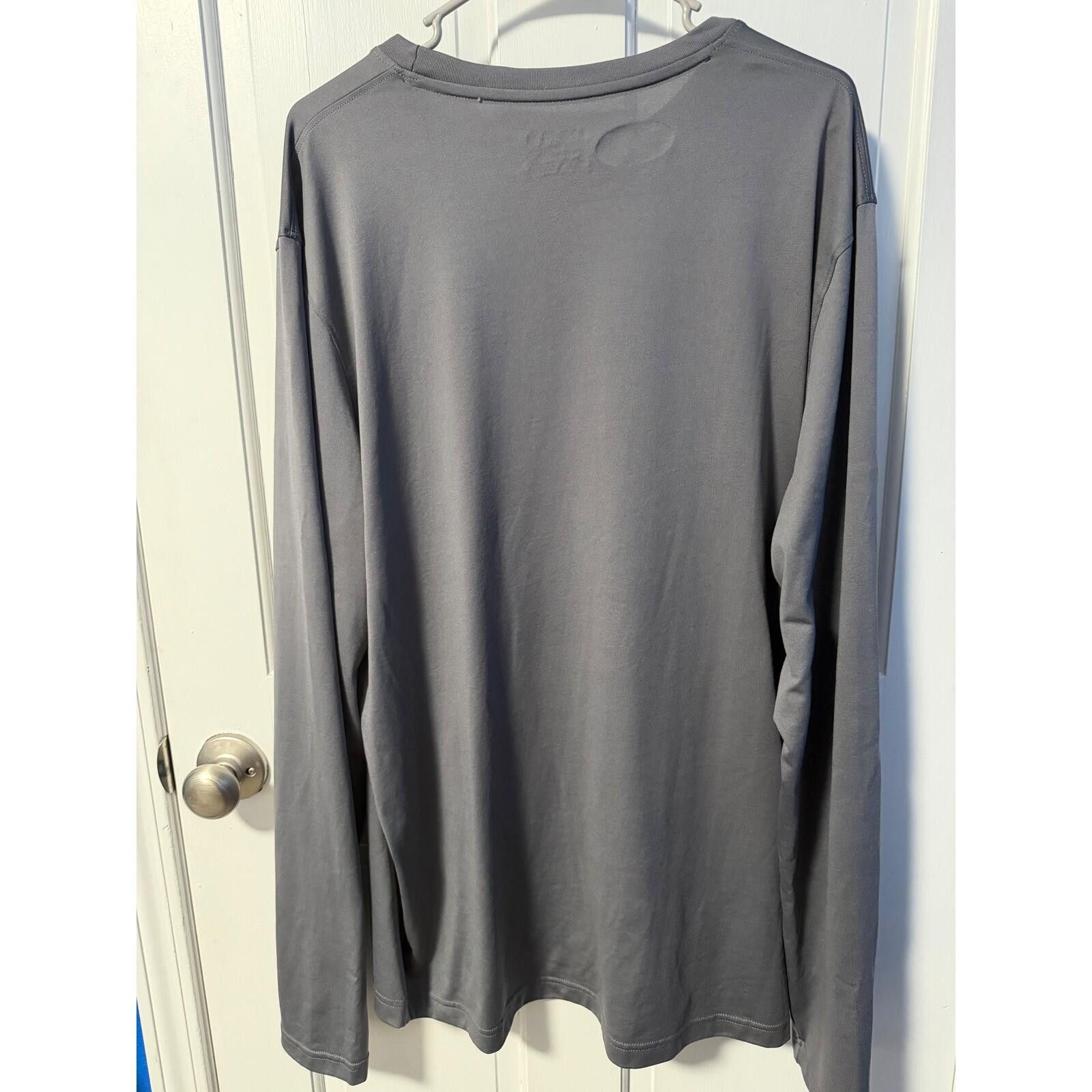 Under Armour Under Armour Notre Dame Football Shirt Mens 2XL Grey LS Tee Size US XXL / EU 58 / 5 - 4 Thumbnail