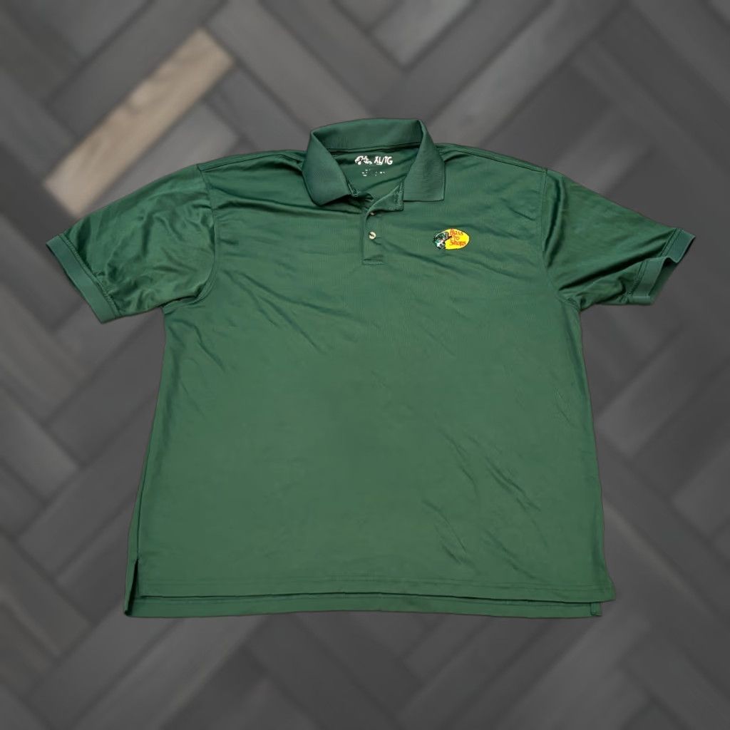 Bass Pro Shops Bass Pro Shops Polo Shirt Mens XL Green Polo Shirt Mens XL Green Hunting Outdoor Bass Pro Shops Polo Shirt Size US XL / EU 56 / 4 - 1 Thumbnail