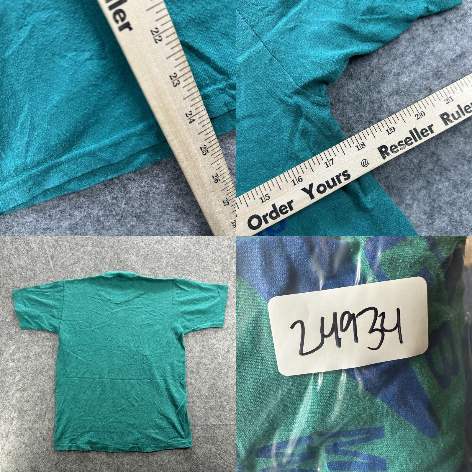 Jerzees VINTAGE Sams Club Shirt Mens M Teal Green Promo Tee 90s USA Shirt Graphic Print Sam's Club Logo Mens Size US M / EU 48-50 / 2 - 8 Thumbnail