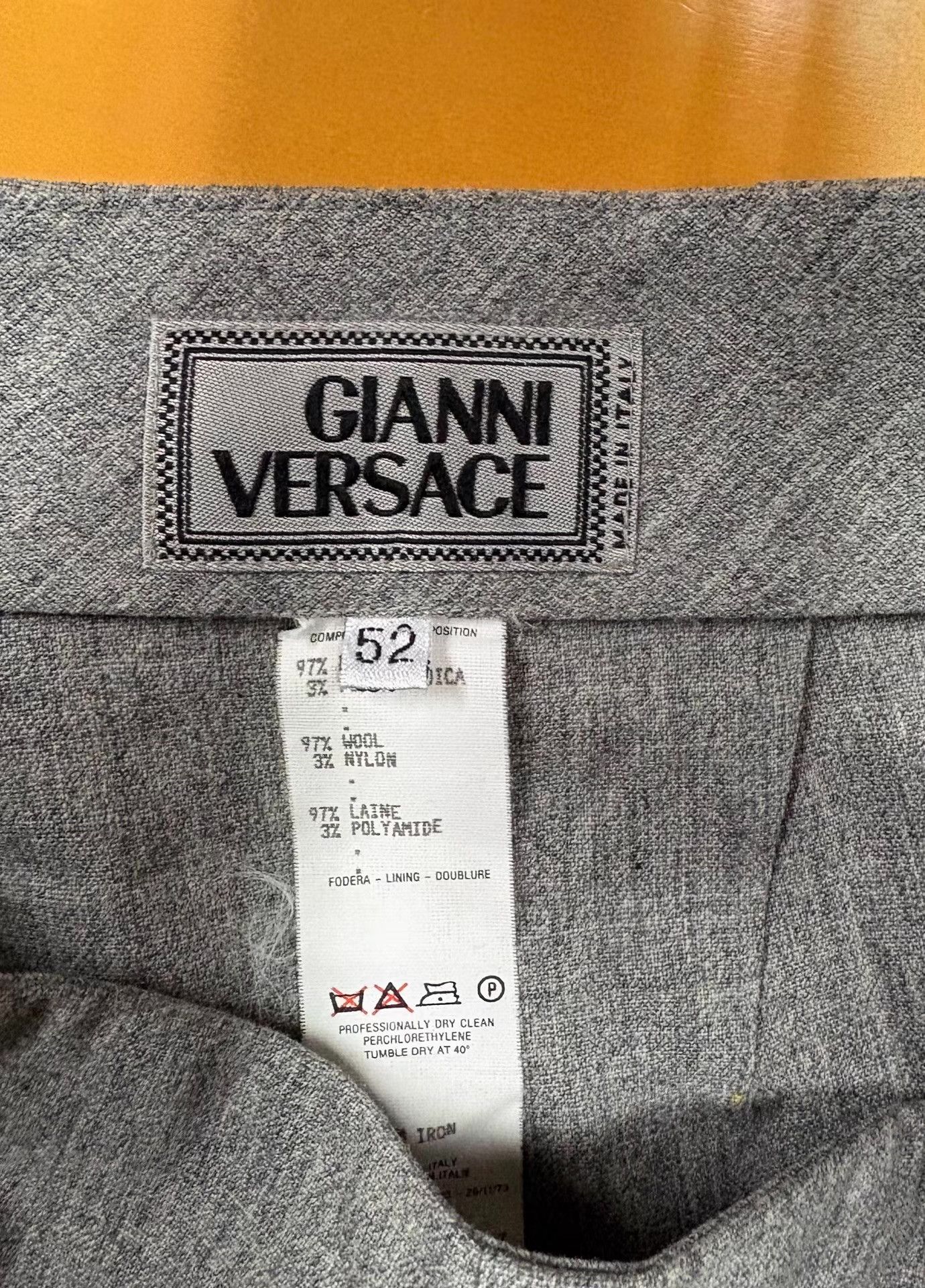 Versace Pauw Green Jacquard Coat Ｑ21 Size US 36 / EU 52 - 6 Thumbnail