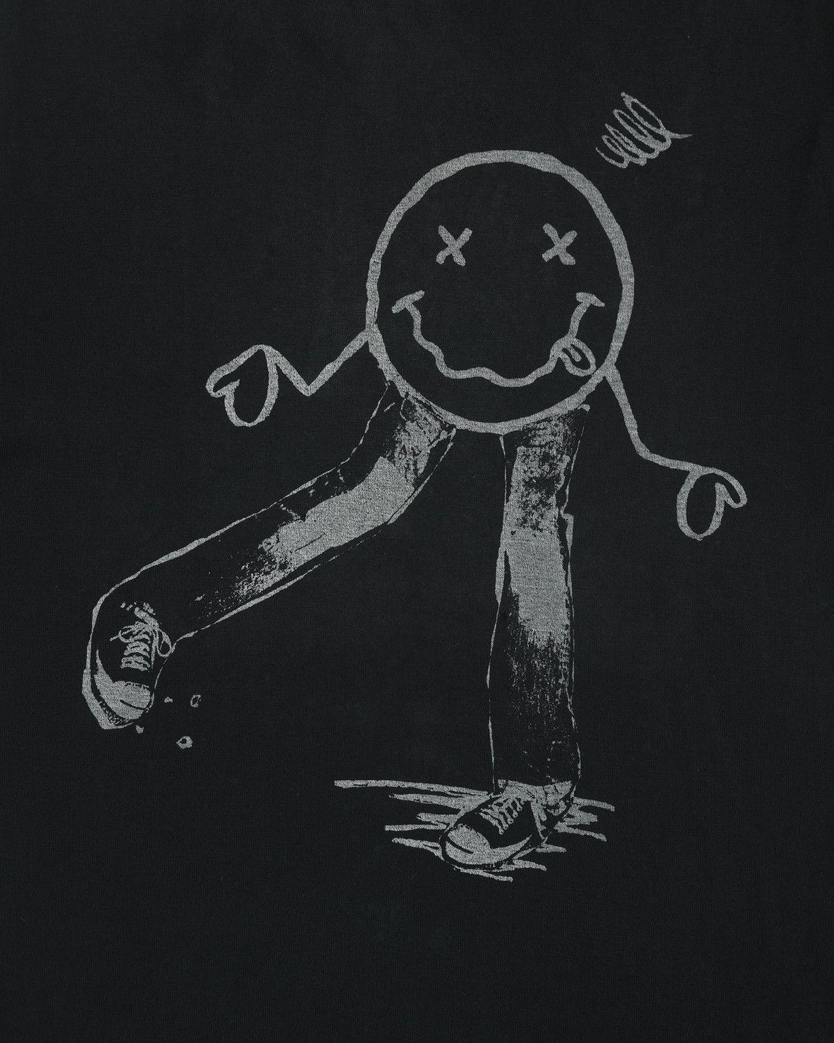 Number (N)ine Number (N)ine Ninth Anniversary Smiley Walker T-Shirt Size US M / EU 48-50 / 2 - 4 Thumbnail
