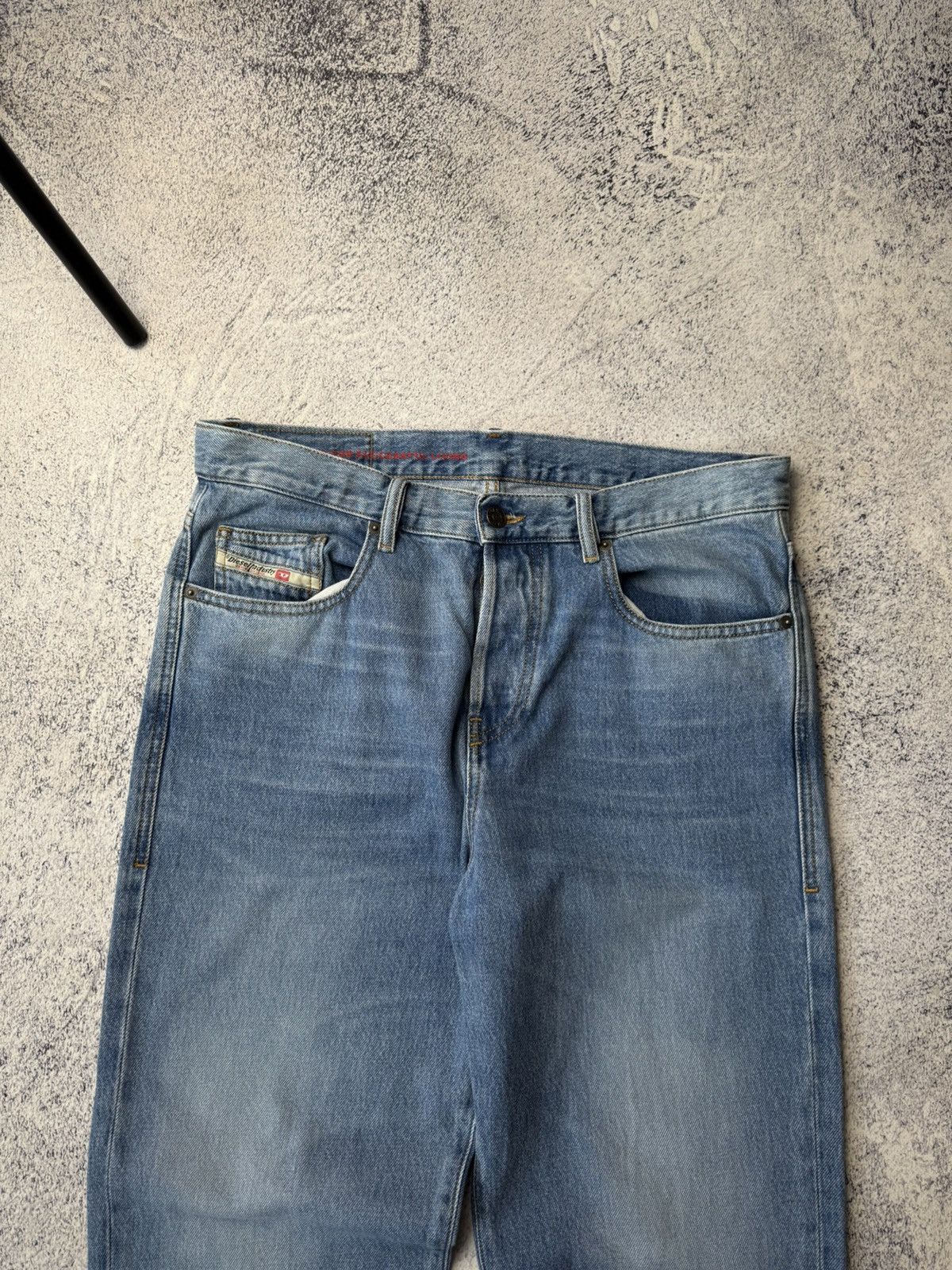 Diesel Vintage Crazy Diesel Jeans Mini Logo Y2K USA Size US 32 / EU 48 - 13 Thumbnail