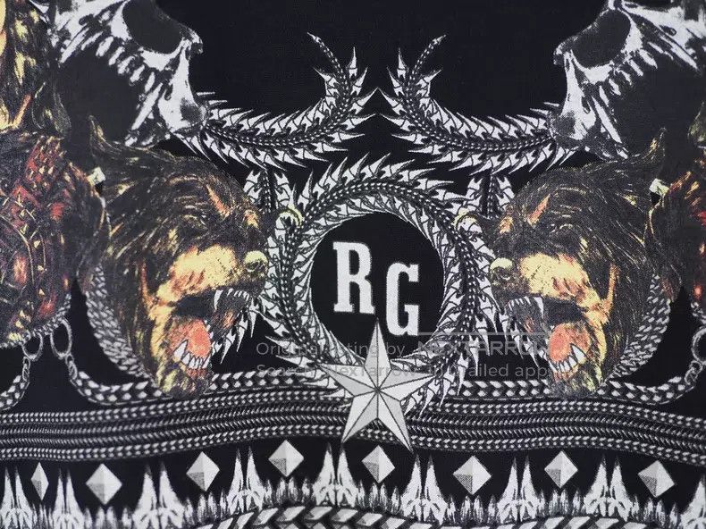 Givenchy Givenchy Black half skirt dog short-sleeve Size US S / EU 44-46 / 1 - 7 Thumbnail
