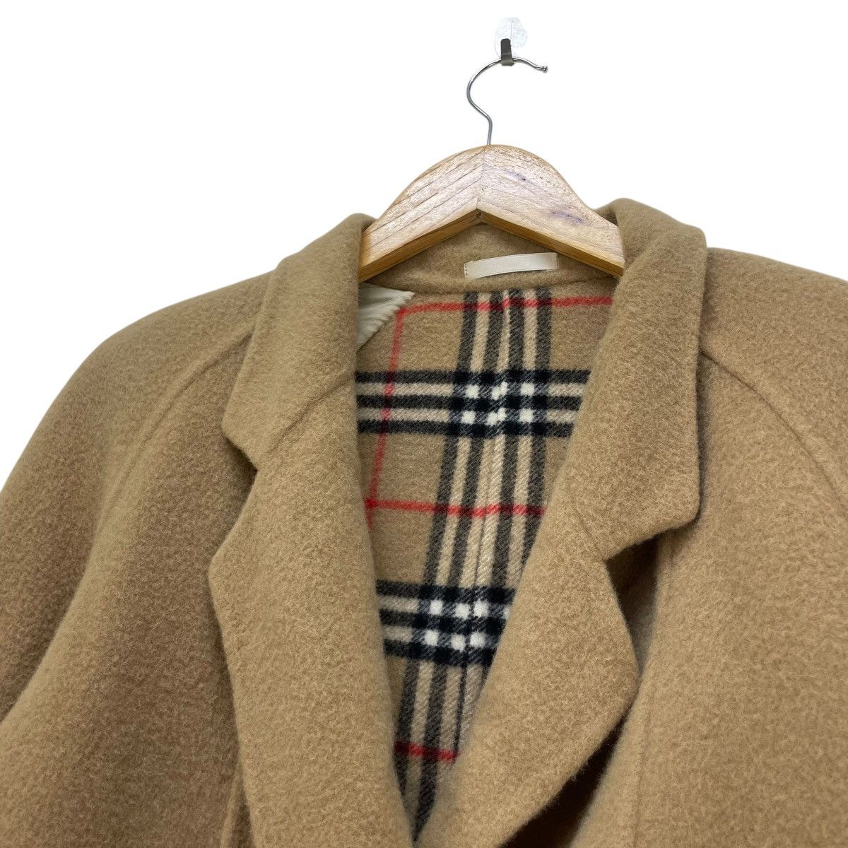 Burberry 💥Vintage Burberrys Nova Check Wool Jacket Size M / US 6-8 / IT 42-44 - 4 Thumbnail
