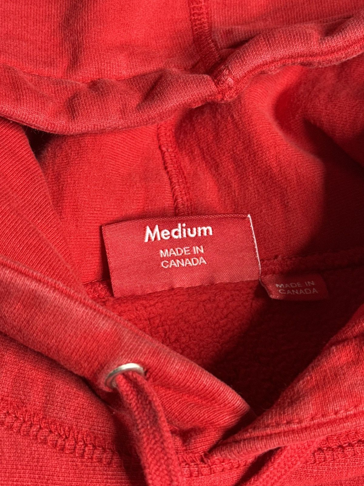 Supreme Supreme Scribble Logo Sweatshirt “Red” [M] PREOWNED Size US M / EU 48-50 / 2 - 6 Thumbnail
