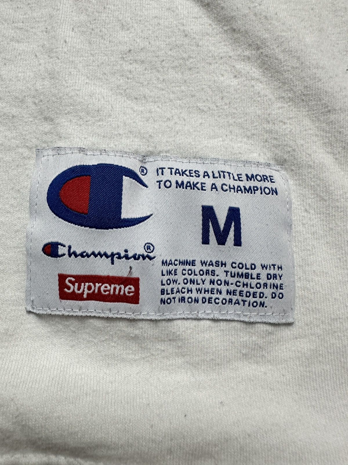 Champion × Supreme Supreme Champion Long Sleeve Stacked C Tee Size US M / EU 48-50 / 2 - 4 Thumbnail