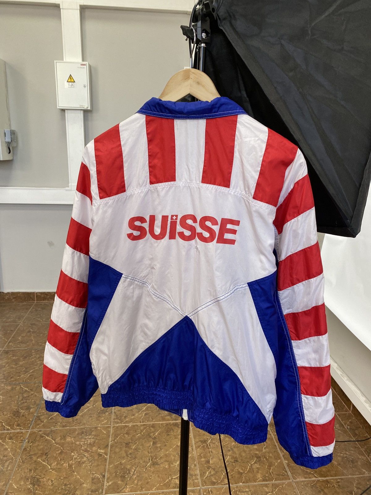 Adidas 🇨🇭 Vintage 80s Adidas Swisse Olympic Team Games Switzerland Size US M / EU 48-50 / 2 - 2 Thumbnail