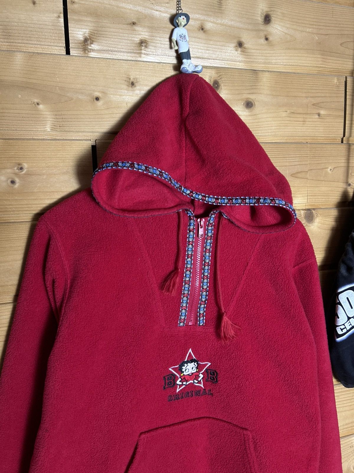 Vintage Vintage 2000 Betty Boop half zip fleece Size US S / EU 44-46 / 1 - 3 Thumbnail
