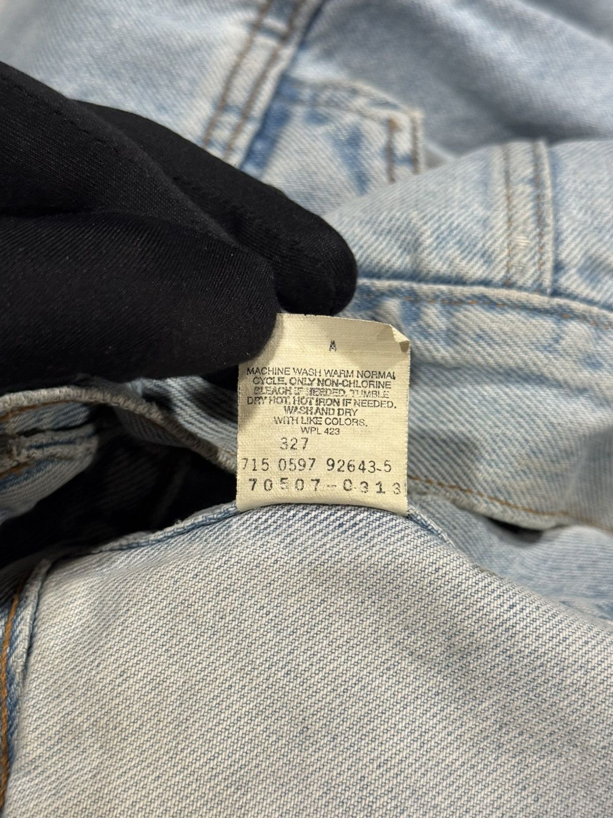 Levi's 1992 Vintage Levi’s Faded Distressed Trucker Denim Jacket XL Size US XL / EU 56 / 4 - 11 Thumbnail