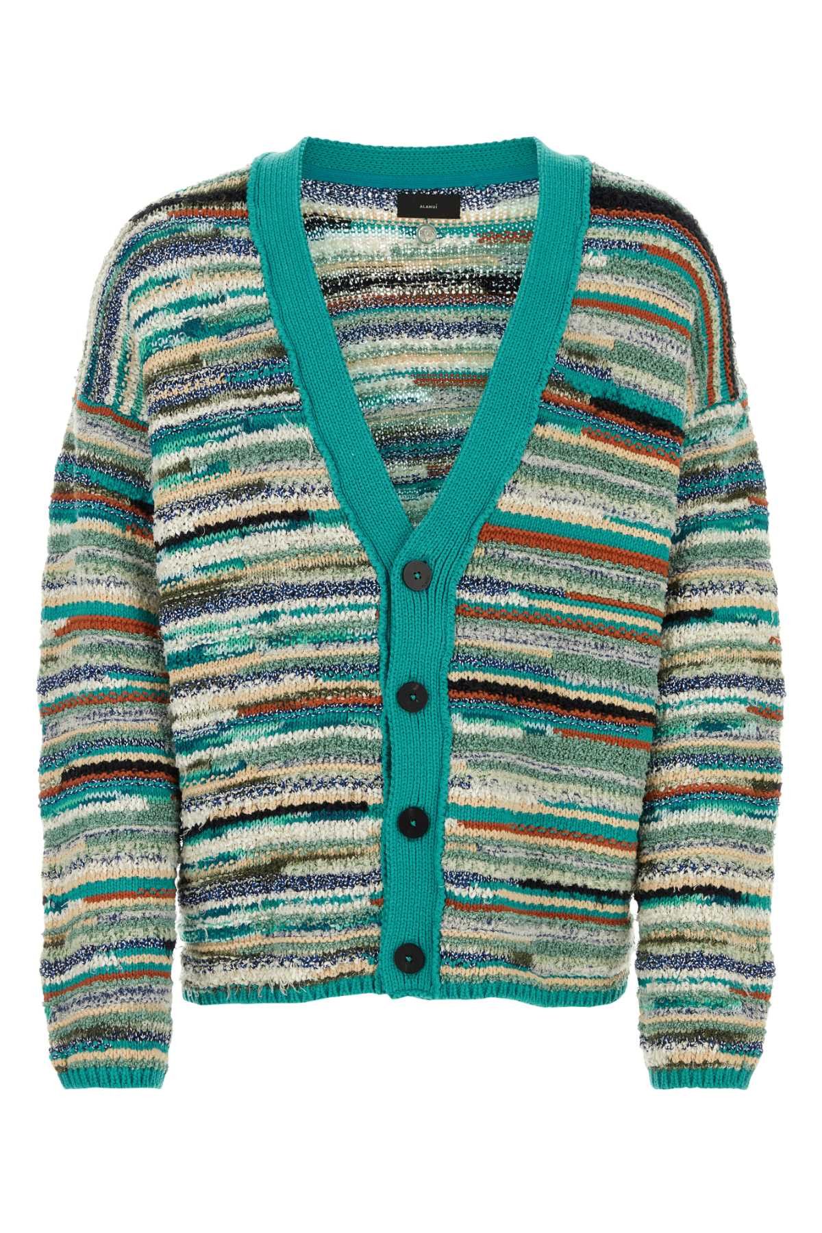 Alanui Embroidered Cotton Blend Madurai Cardigan Size US M / EU 48-50 / 2 - 1 Thumbnail