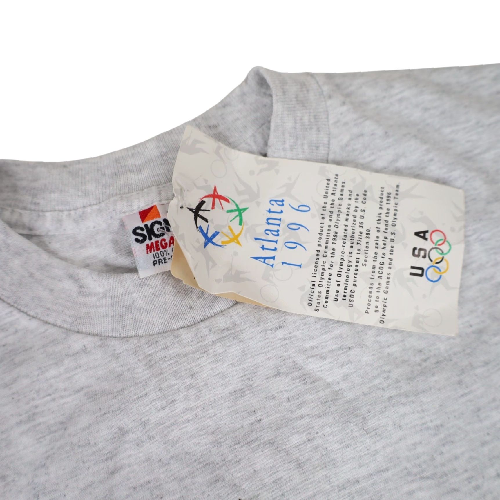 Vintage VINTAGE NWT 1996 Atlanta Olympics Graphic T Shirt Size US L / EU 52-54 / 3 - 5 Thumbnail