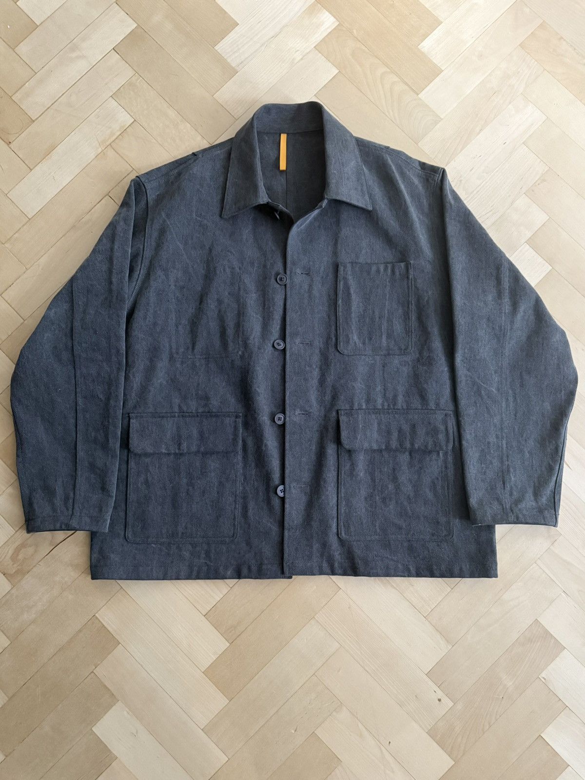 MAN-TLE R18J2 Jebok Jacket Sumi Organic Denim Size US M / EU 48-50 / 2 - 1 Thumbnail