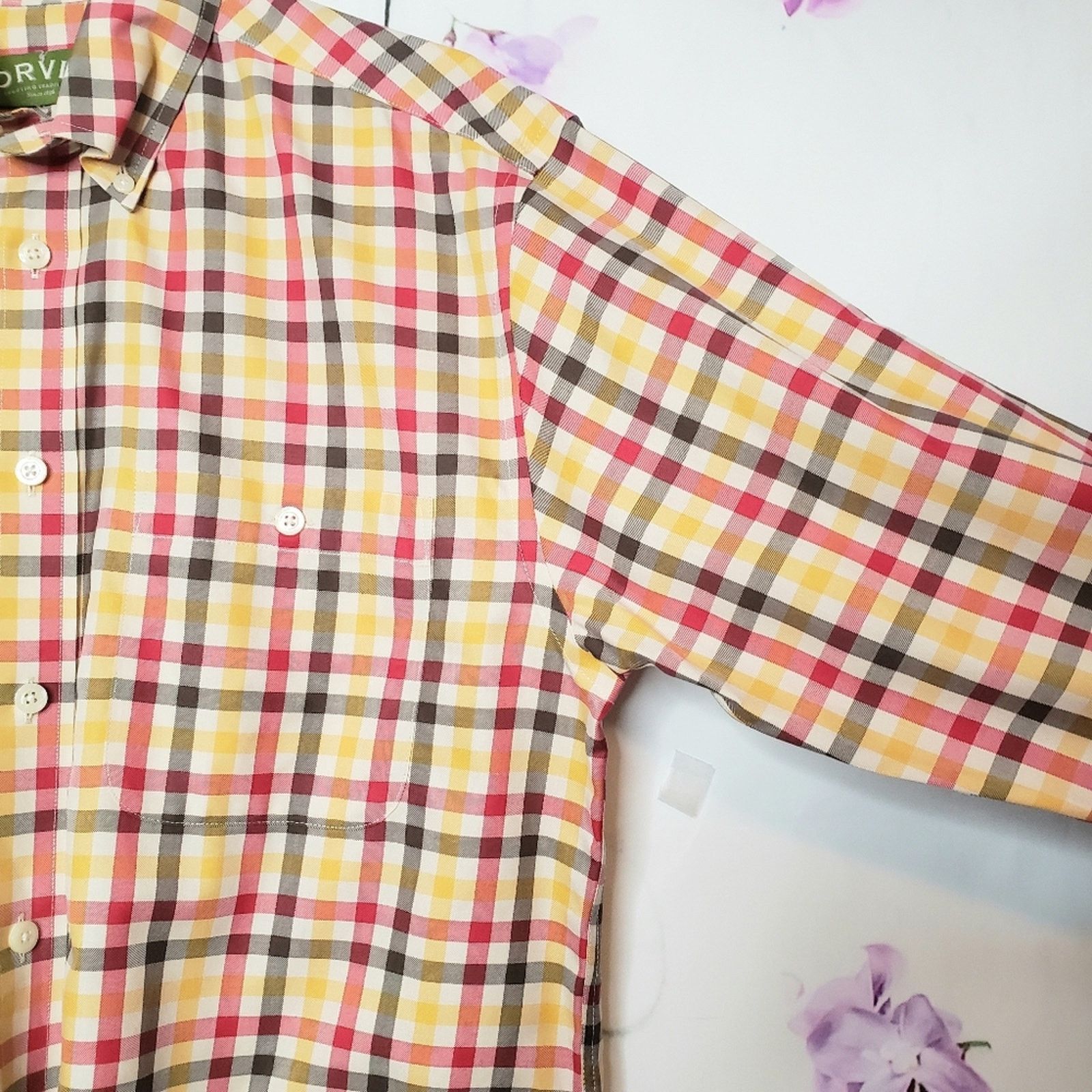 Orvis Orvis Multicolor Plaid Button Casual Dress Shirt M Size US M / EU 48-50 / 2 - 8 Thumbnail