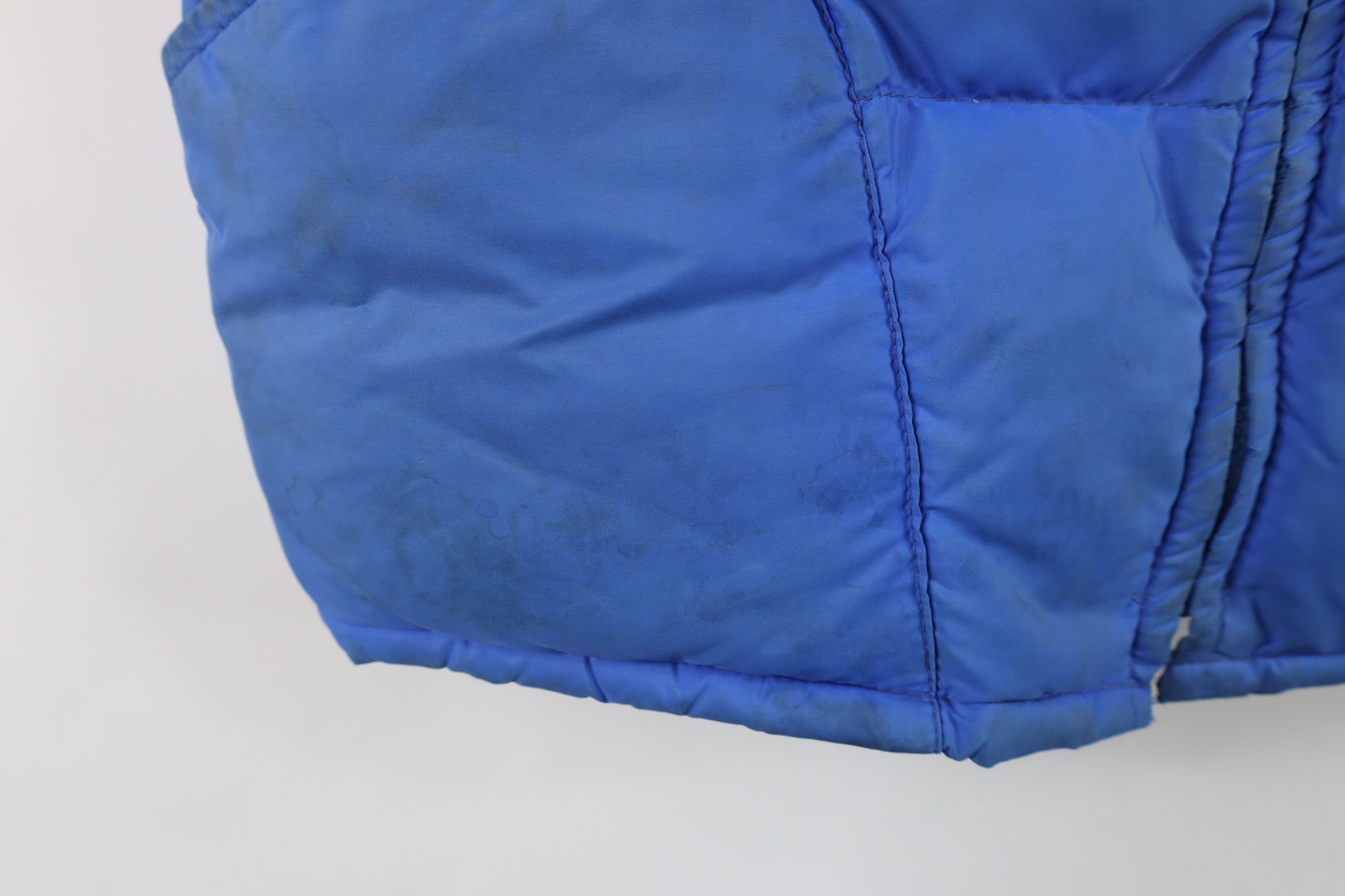 Vintage Vintage 70s Streetwear Duck Down Puffer Vest Jacket Blue Size US M / EU 48-50 / 2 - 7 Thumbnail