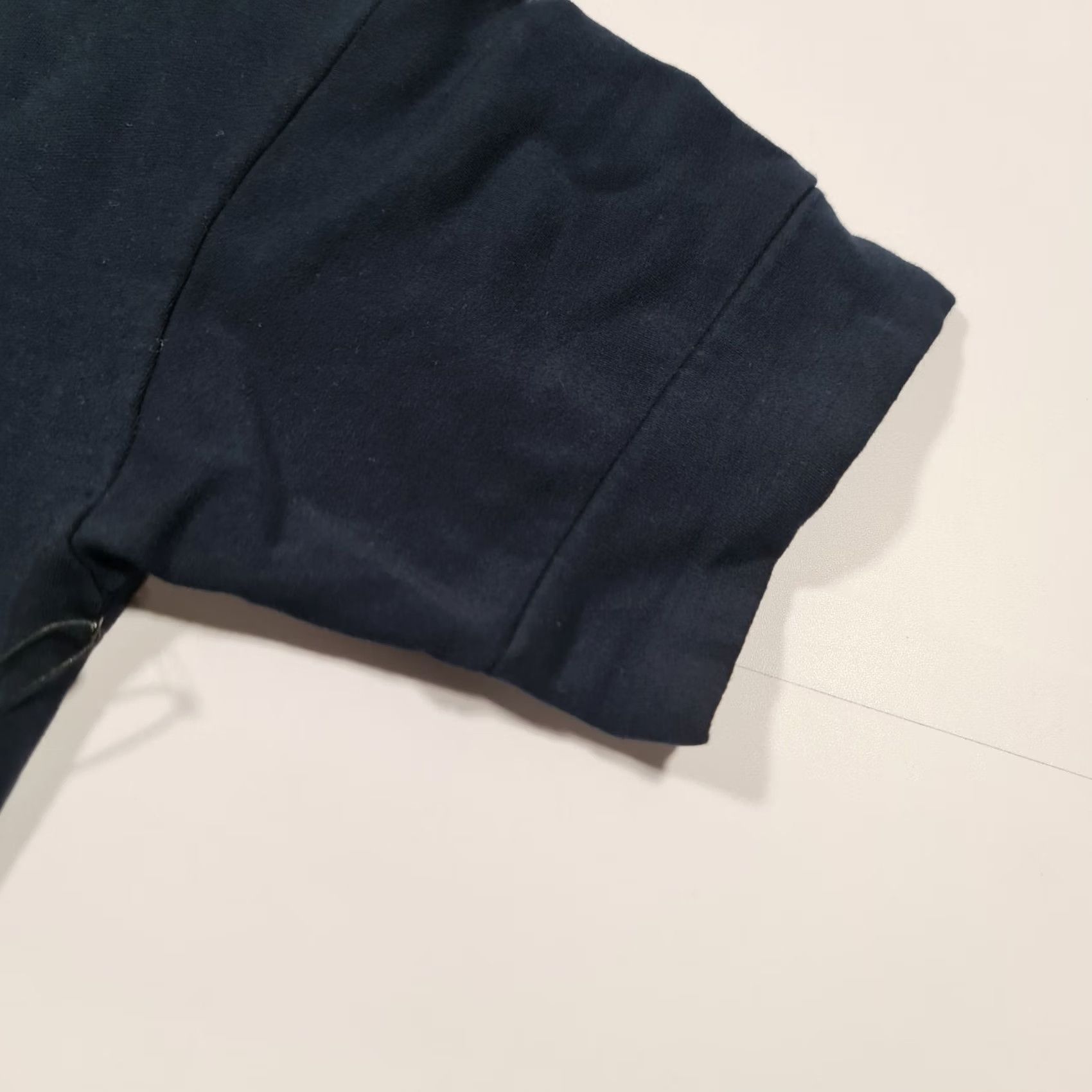 Velvet Velvet by Graham & Spencer Womens T Shirt Navy Blue Small Fleece Relaxed Top Size S / US 4 / IT 40 - 4 Thumbnail