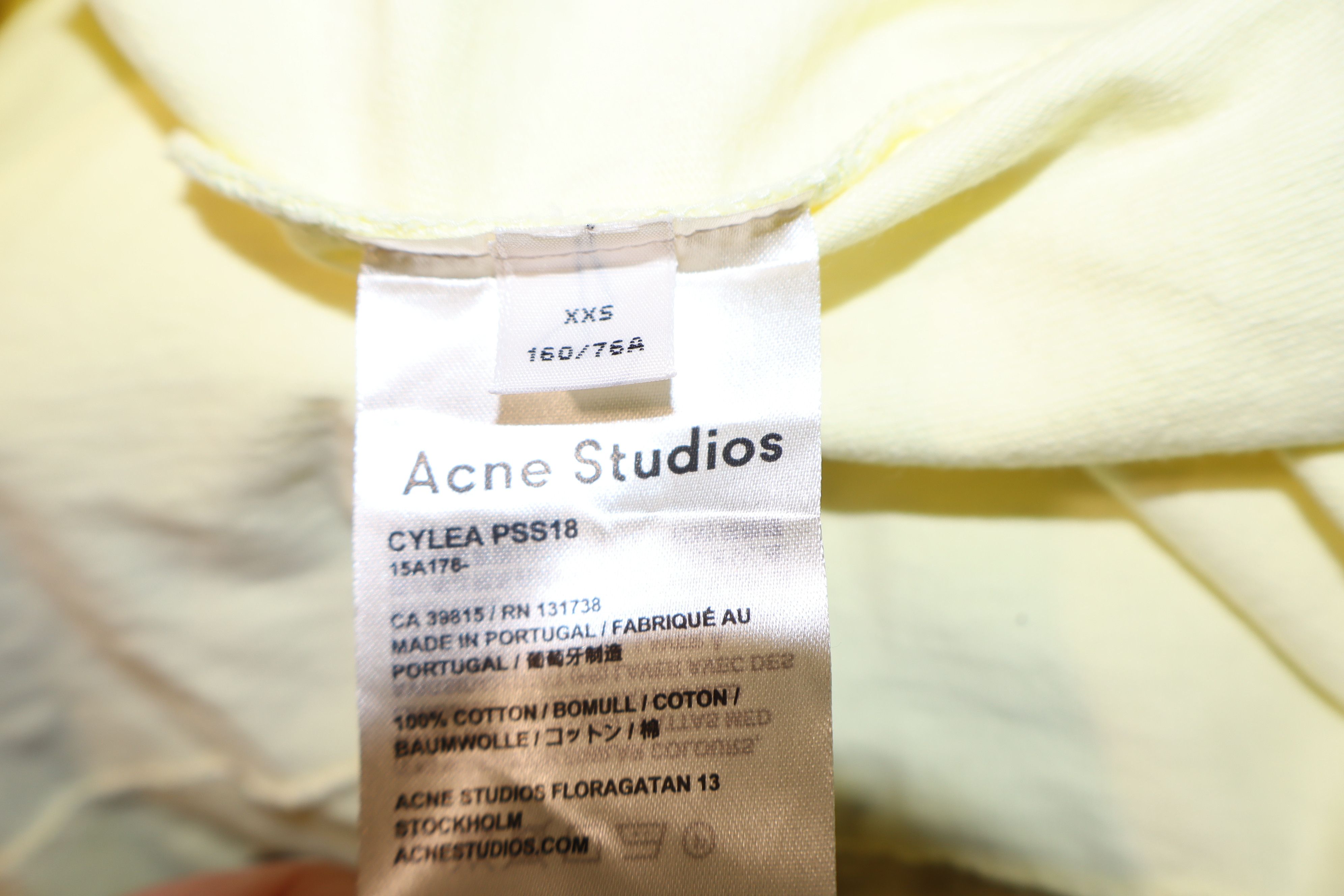 Acne Studios Acne studios Cylea logo t-shirt Size S / US 4 / IT 40 - 9 Thumbnail