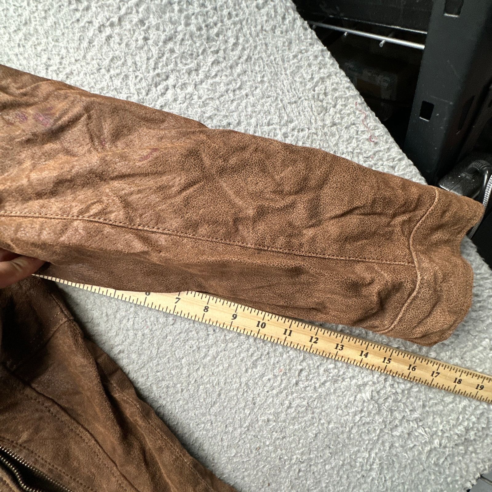 Roundtree & Yorke Roundtree & Yorke Suede Leather Jacket Mens Medium Size US M / EU 48-50 / 2 - 4 Thumbnail