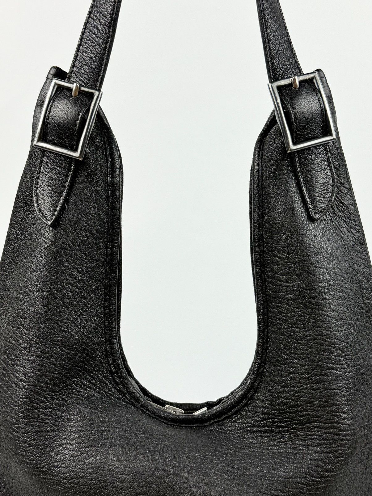 Hermes Hermes - Margiela - 1999 - Stamp C - Black - Clemence Massai Size ONE SIZE - 3 Thumbnail