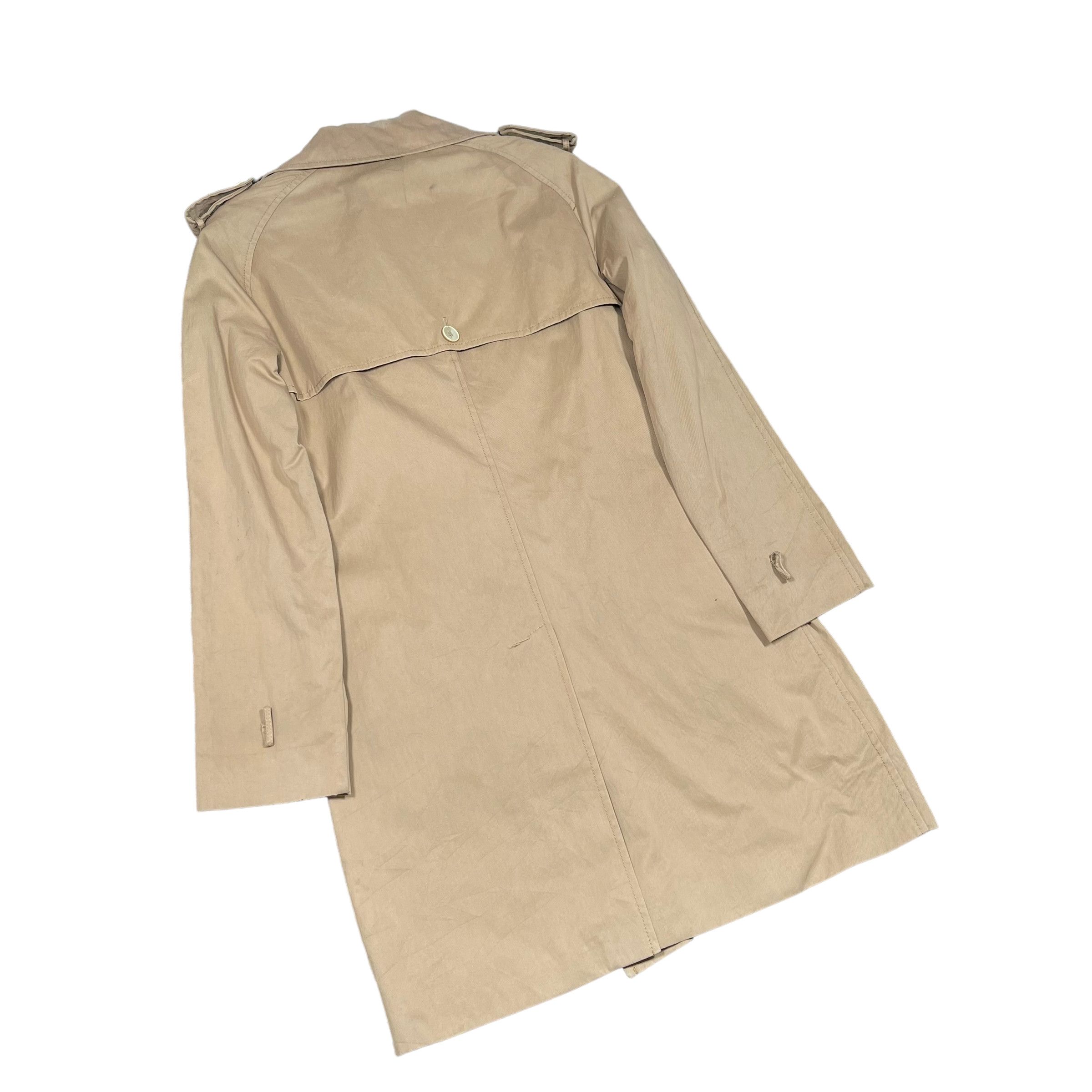 Loewe Trench Double Breasted Trench Coat Vintage 1980s