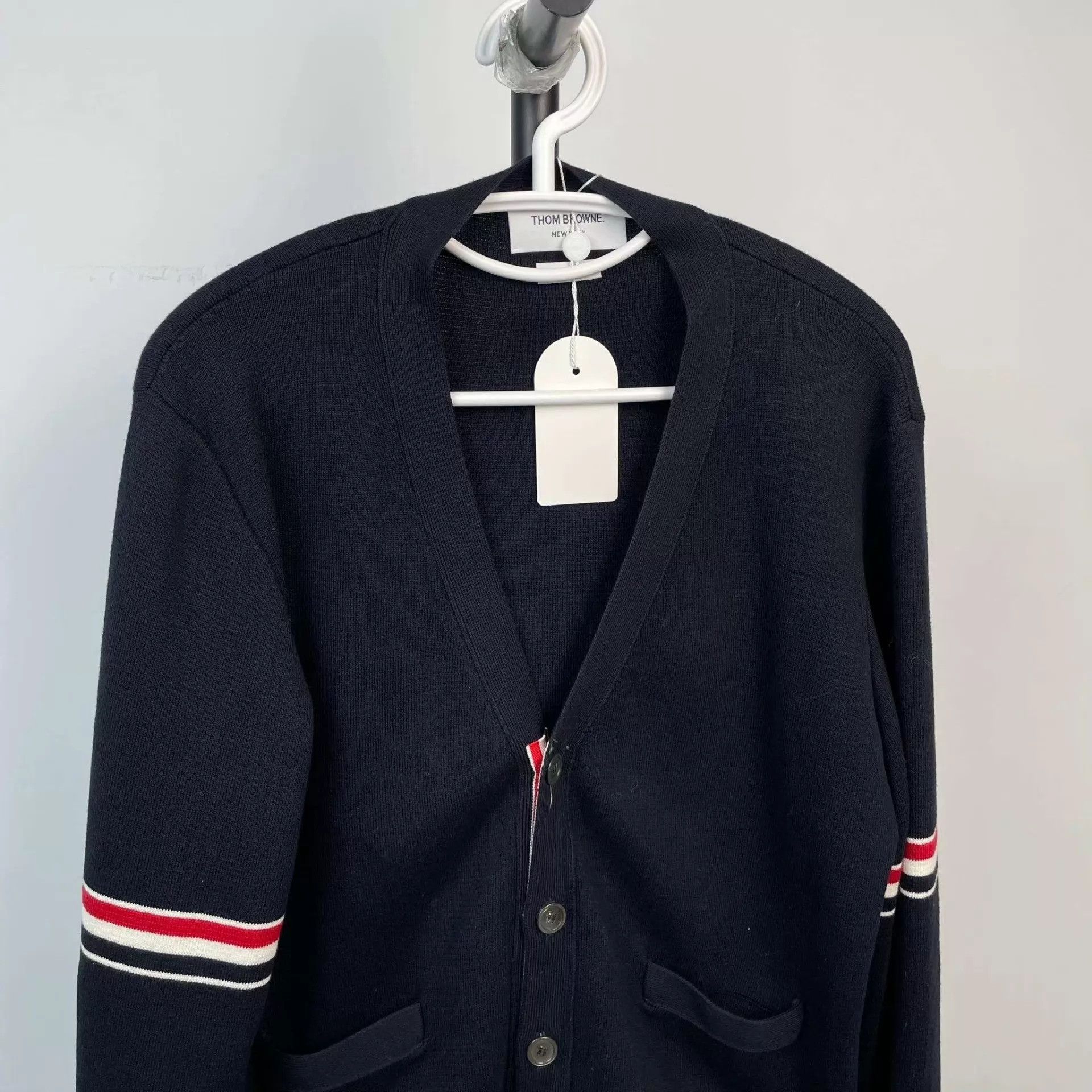 Thom Browne TB knit cardigan navy Size S / US 4 / IT 40 - 3 Thumbnail